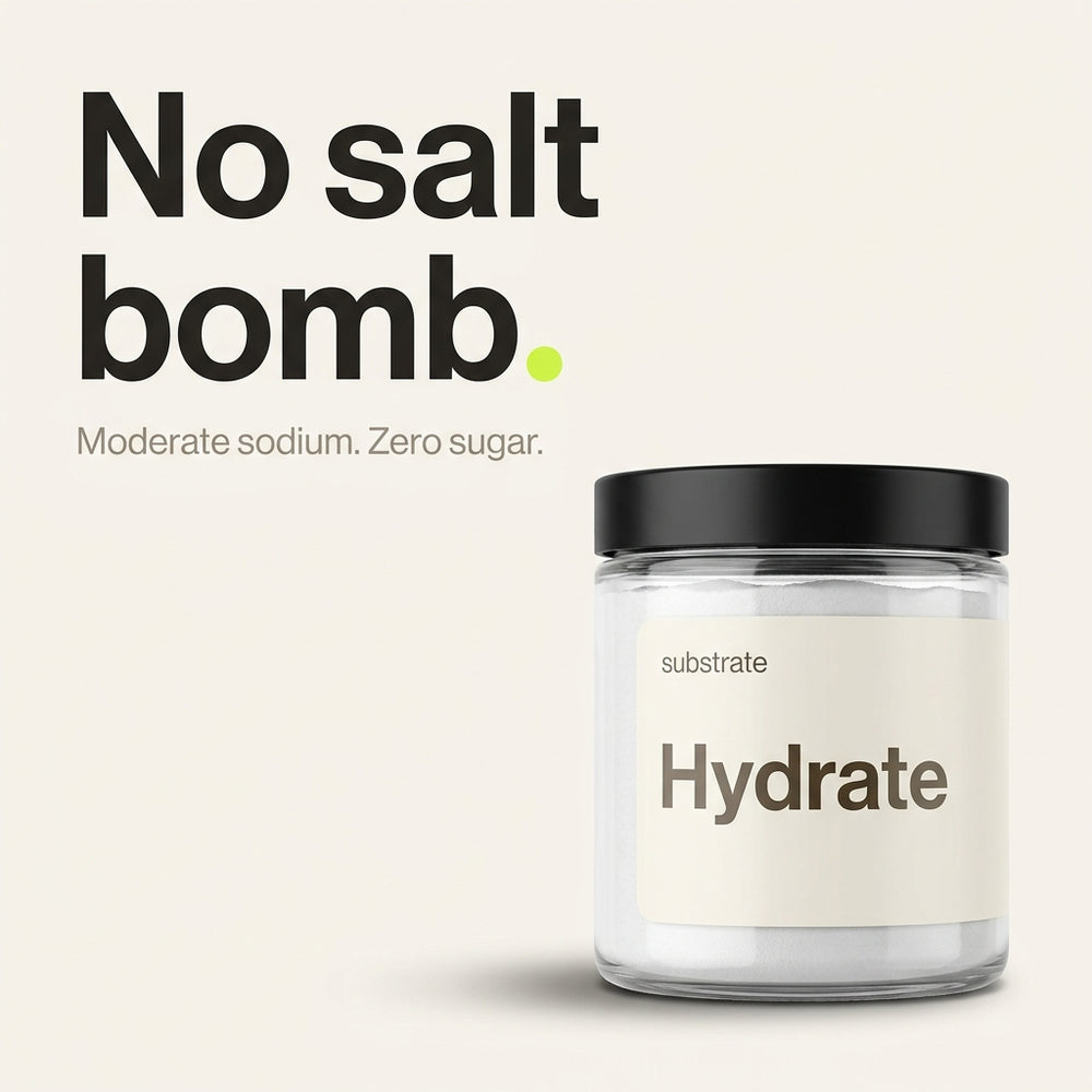 No salt bomb — moderate sodium, zero sugar