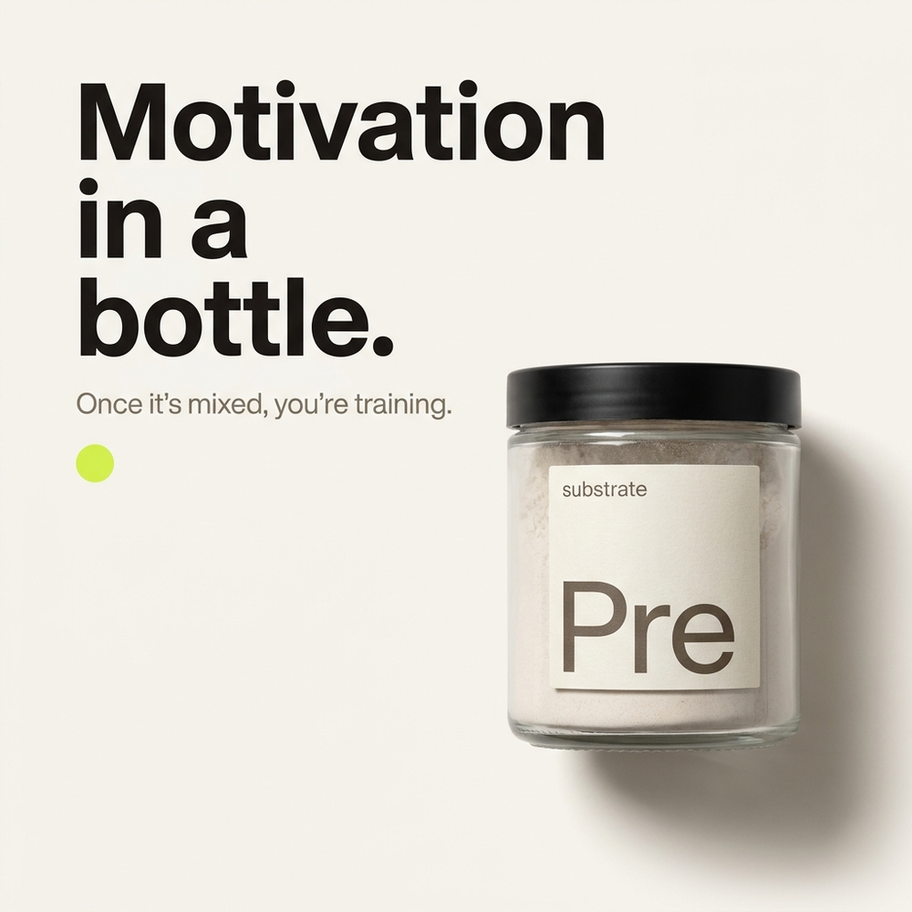 Motivation in a bottle — once it's mixed, you're training