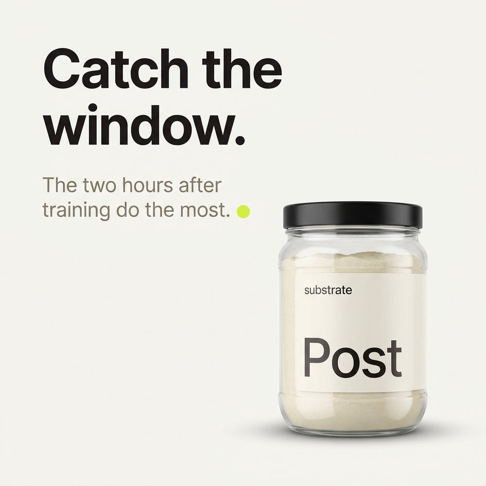 Catch the window — the two hours after training do the most