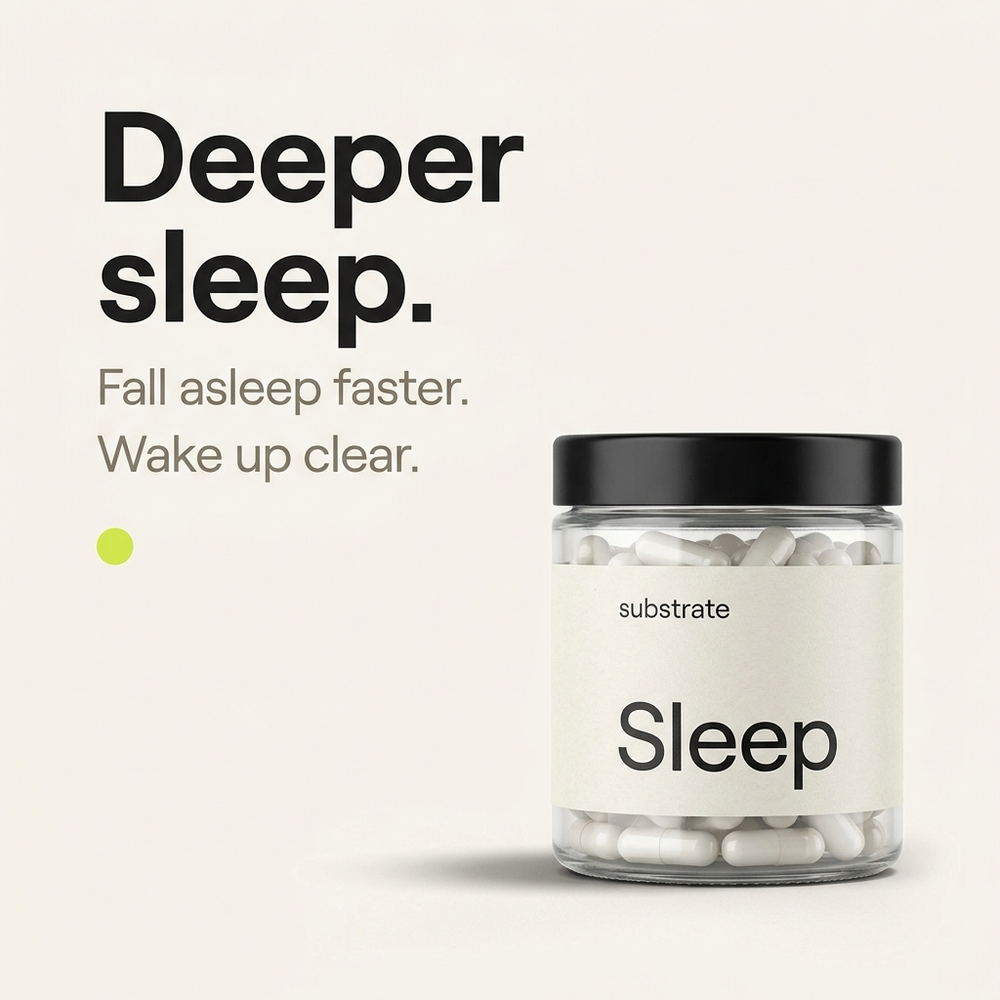 Deeper sleep — fall asleep faster, wake up clear