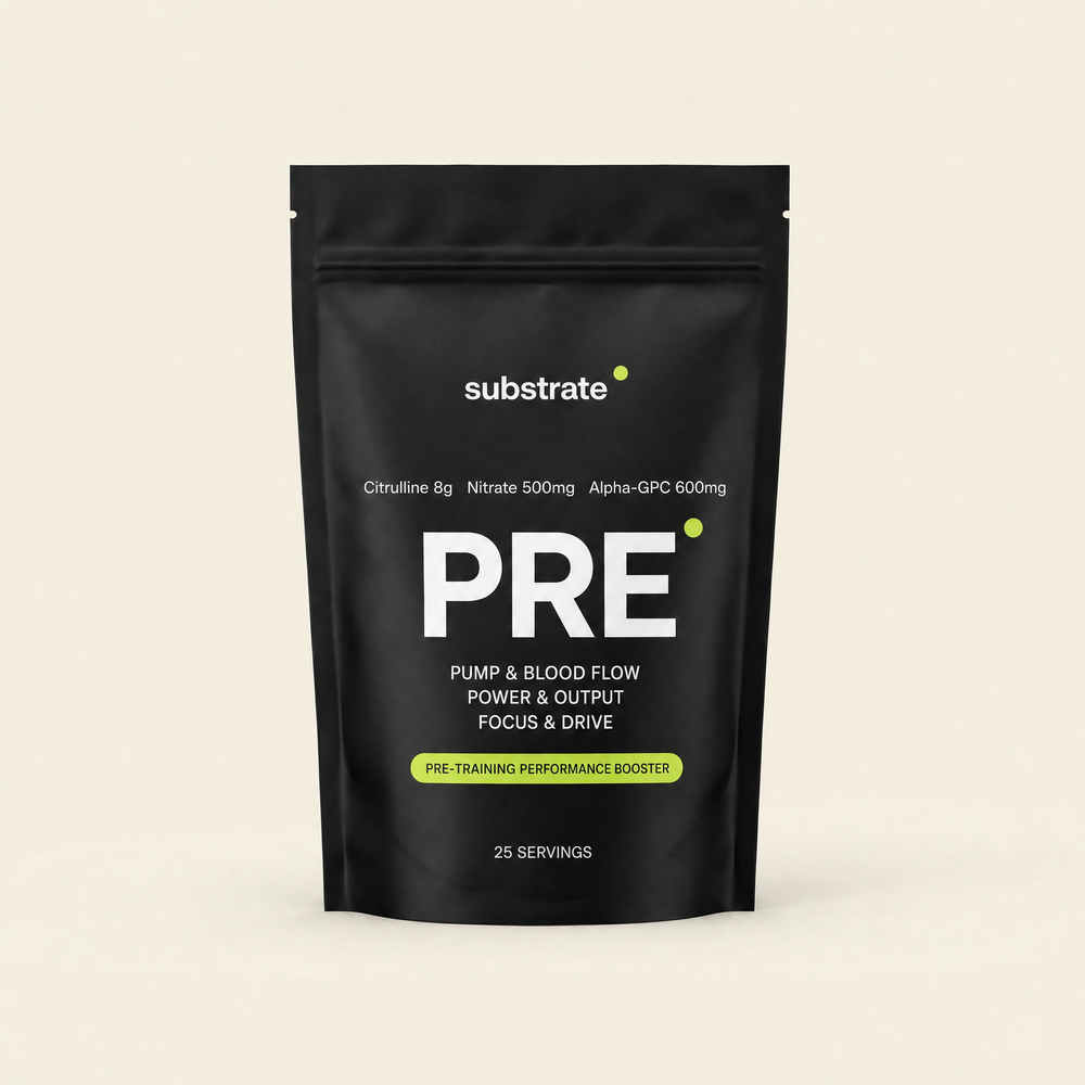 Substrate Pre pre-training performance booster pouch