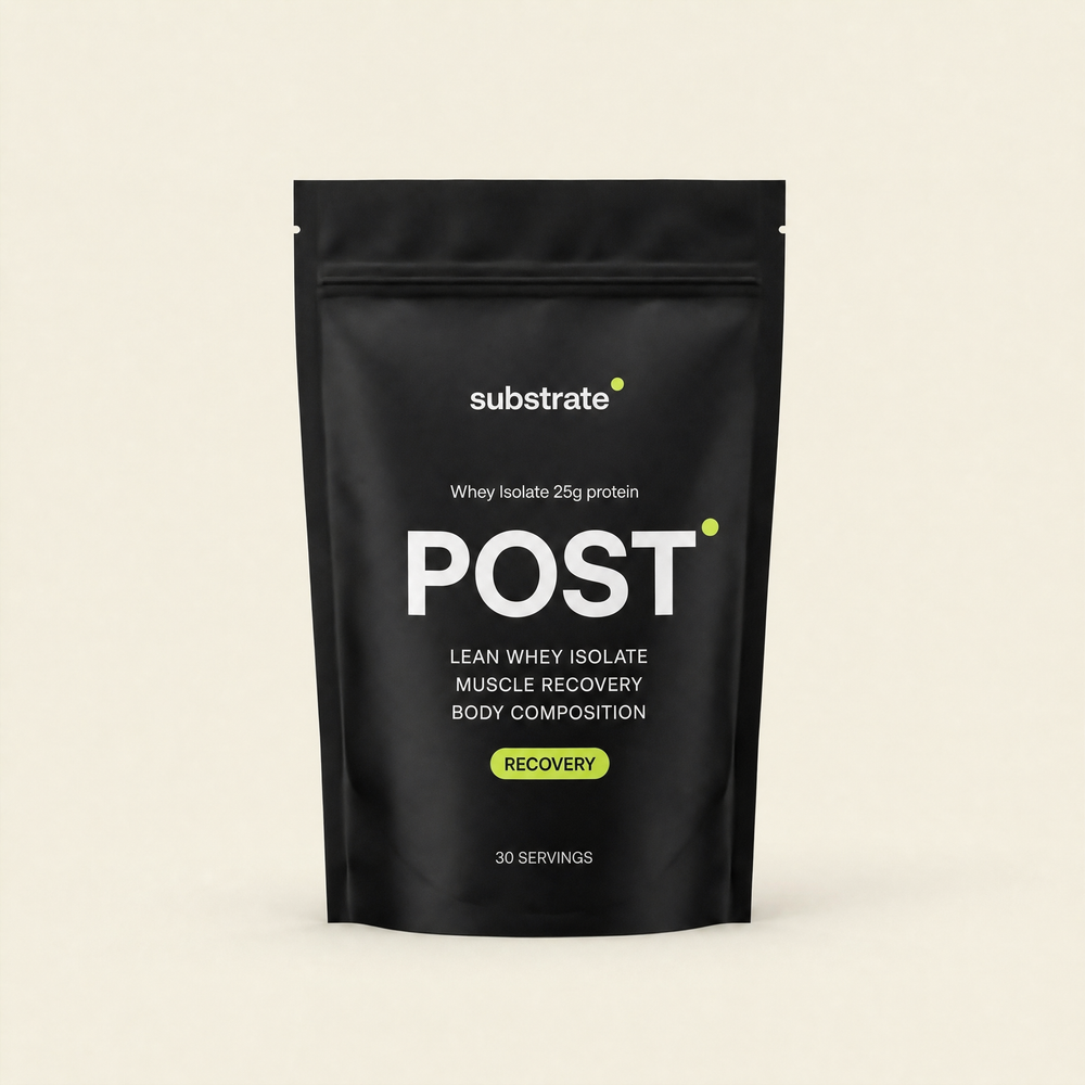 Substrate Post whey isolate recovery pouch