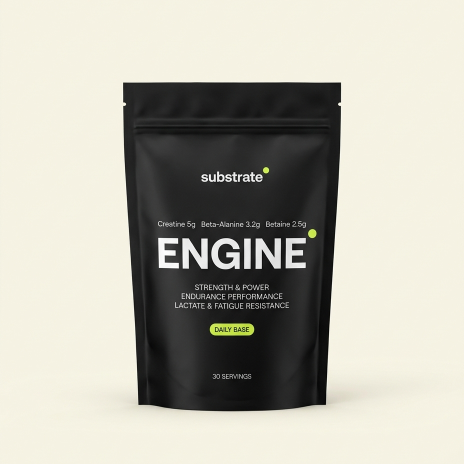 Substrate Engine — daily creatine, beta-alanine and betaine supplement pouch